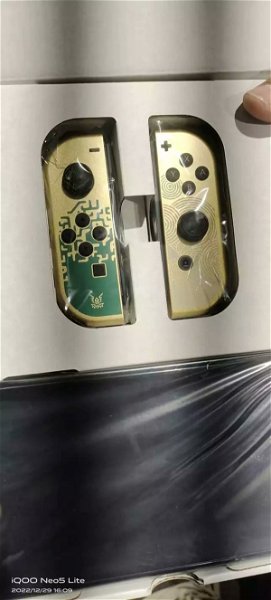 Filtración de una ediciónn especial de Nintendo Switch OLED de The Legend of Zelda Tears of the Kingdom