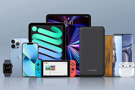 Alta capacidad y carga rápida: esta batería externa carga hasta 4 dispositivos y cuesta menos de 30 euros Alta capacidad y carga rápida: esta batería externa carga hasta 4 dispositivos y cuesta menos de 30 euros