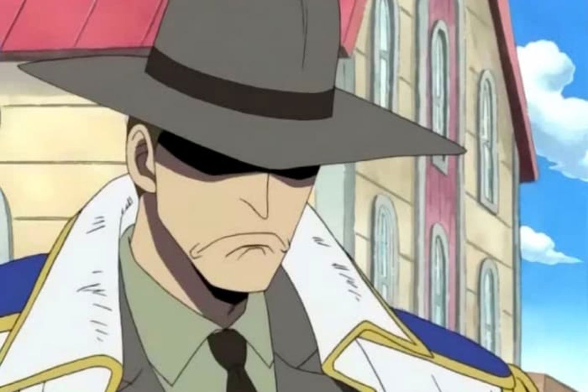 Bogard, el compañero y vicealmirante del Héroe de la Marina, Garp