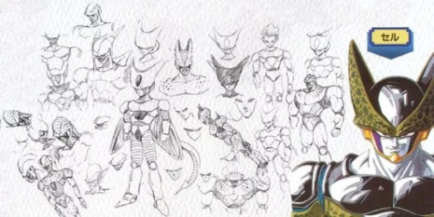 Dragon Ball: uno de los diseños originales de Cell revela su extraña conexión con Broly