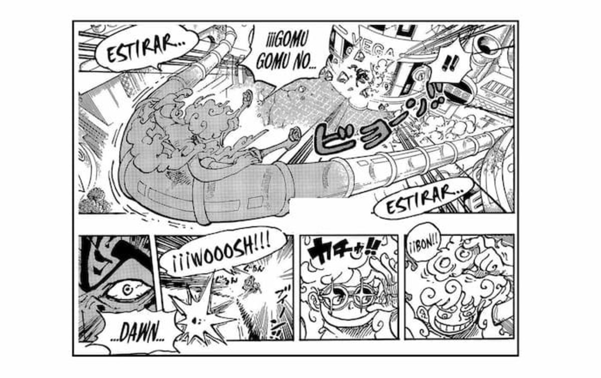 Luffy puede moldear su entorno y la realidad a su antojo
