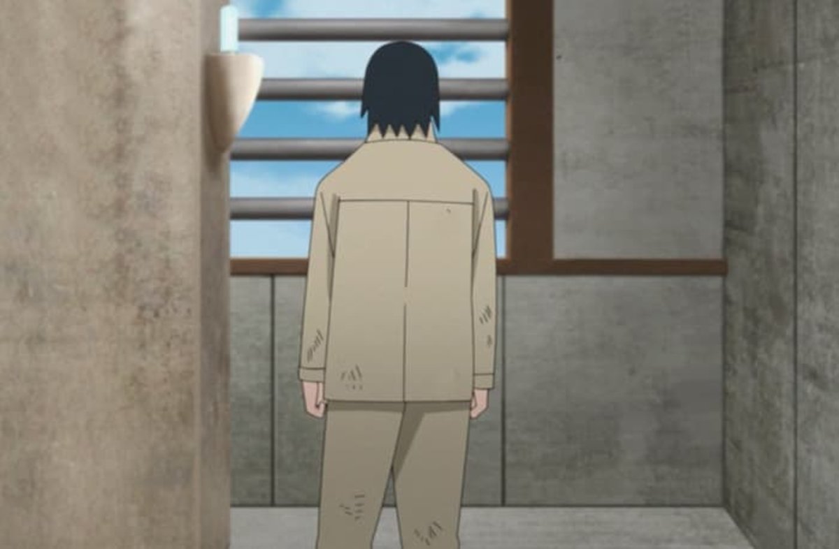 Sasuke con ambos brazos en el Observatorio Tártaro
