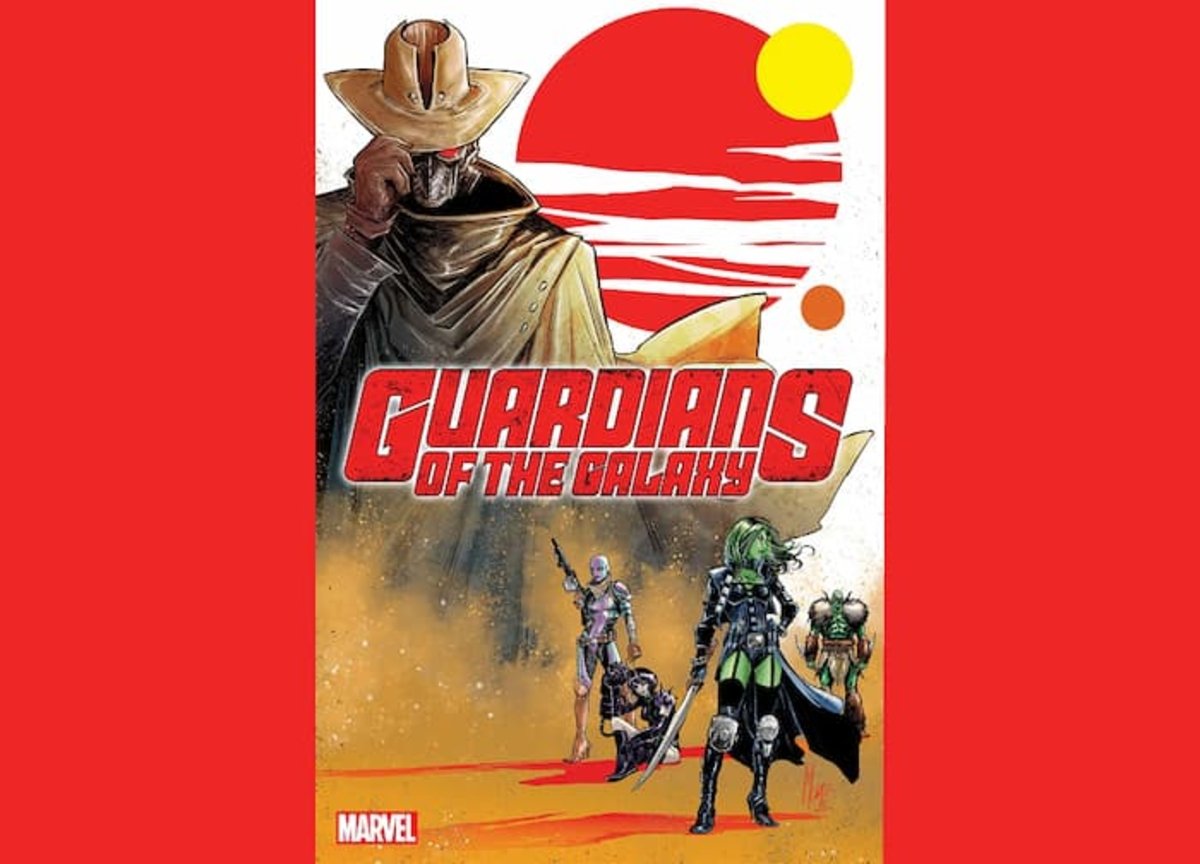 Portada del próximo volumen #1 del cómic Guardians of the Galaxy