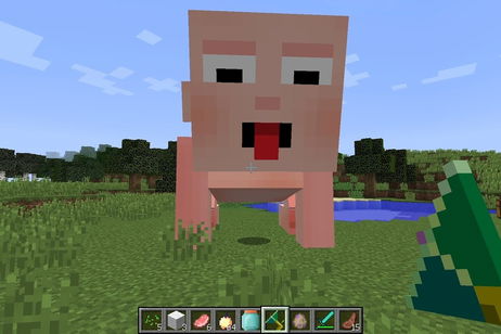 Un mod añade un bebé maldito a Minecraft para llenarlo todo de vómito