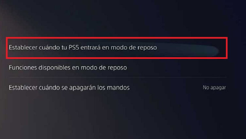 Como Poner En Modo Reposo Ps5