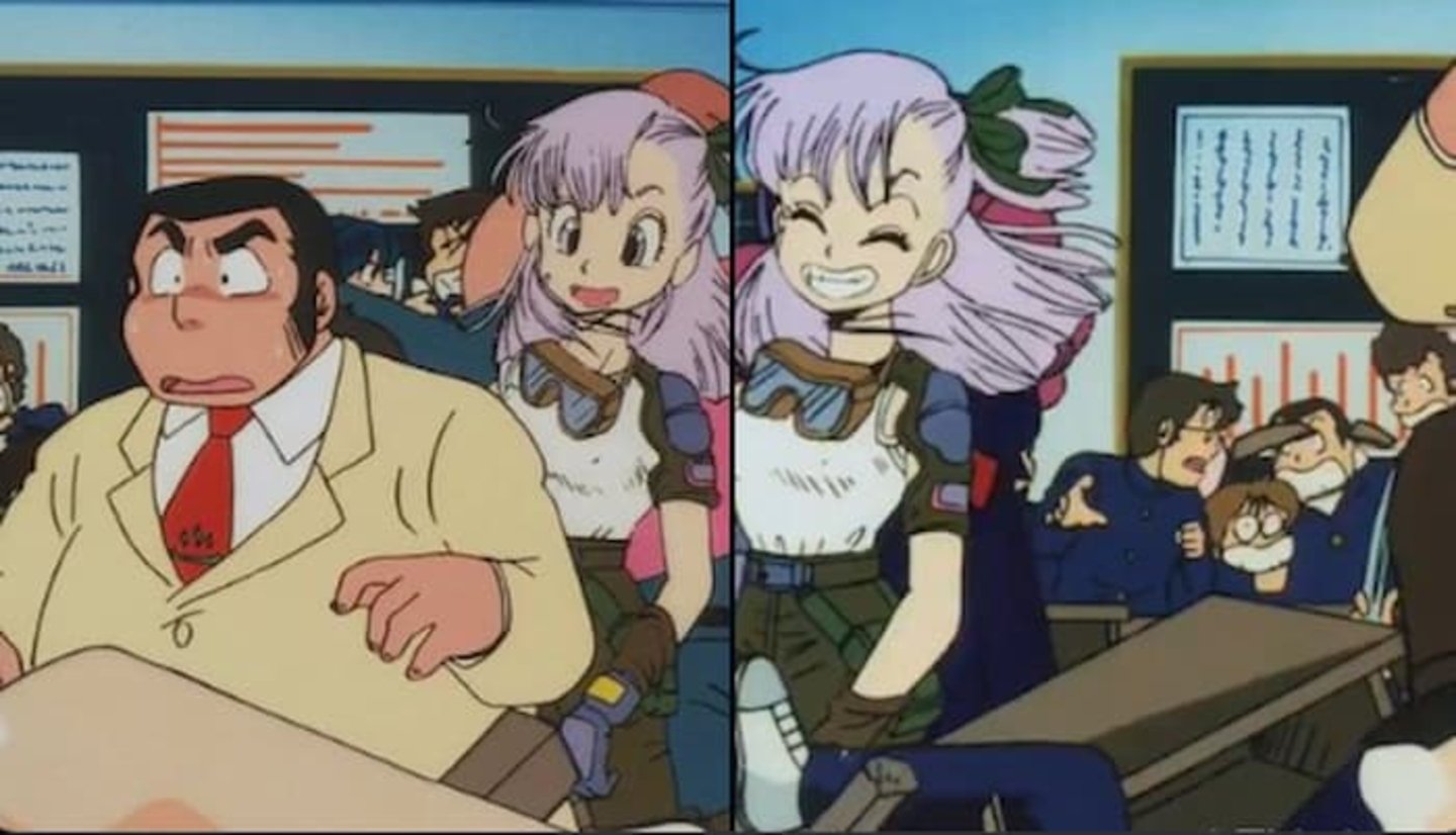 Bulma apareció en la serie de anime Urusei Yatsura Remember My Love, mucho antes de Dragon Ball