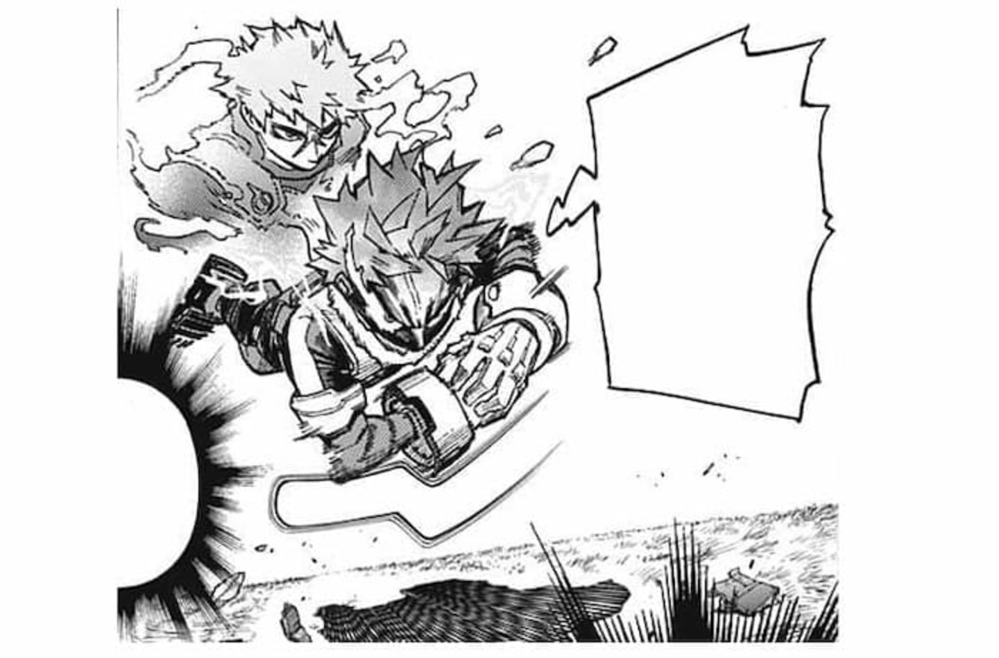 Deku ha logrado despertar el quirk del 2do usuario del One For All llamado "Transmisión"