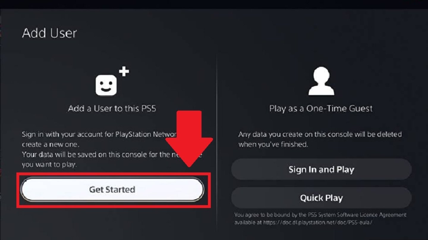 Cómo añadir cuenta de usuario en PS5