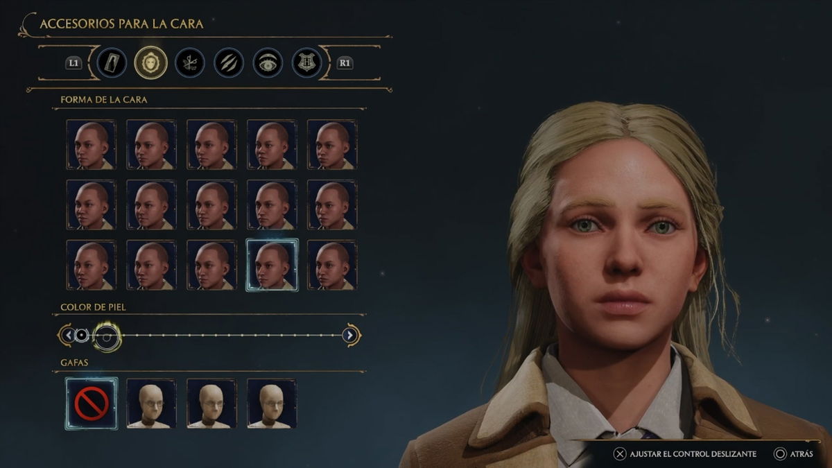 Cómo crear a Luna Lovegood con el editor de personajes en Hogwarts Legacy