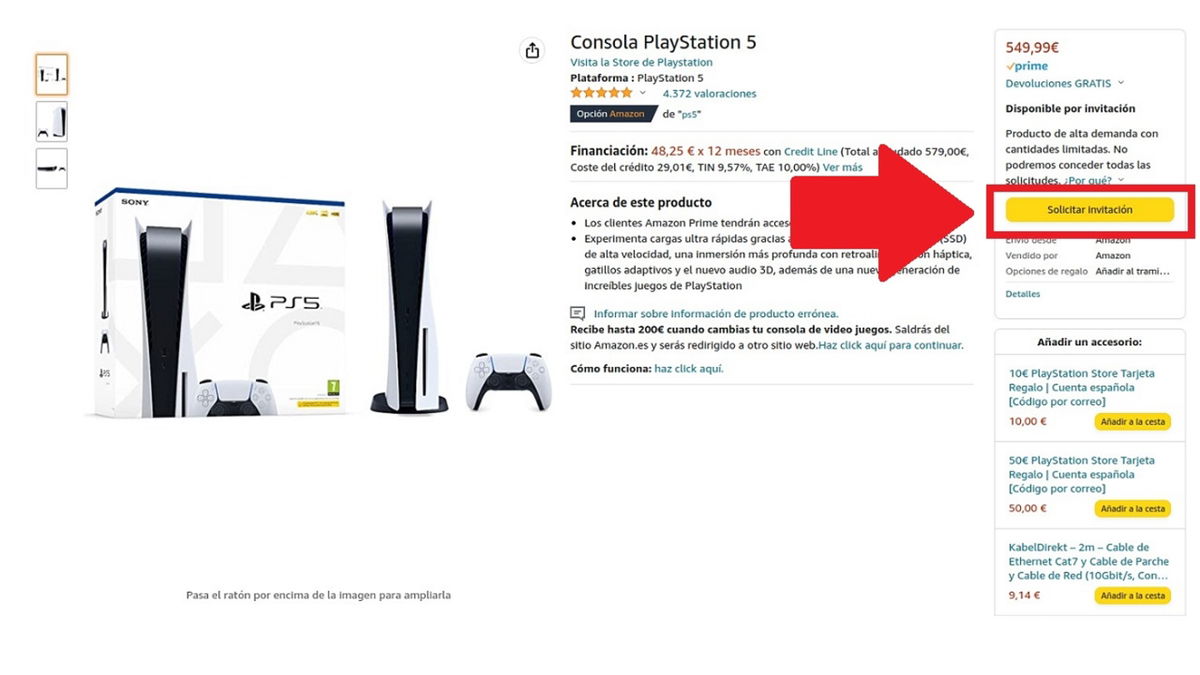 How to get Amazon invitation from PS5 step by step Weebview