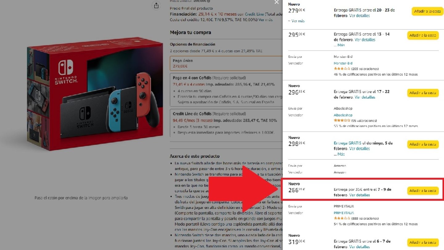 Cómo comprar Nintendo Switch barata