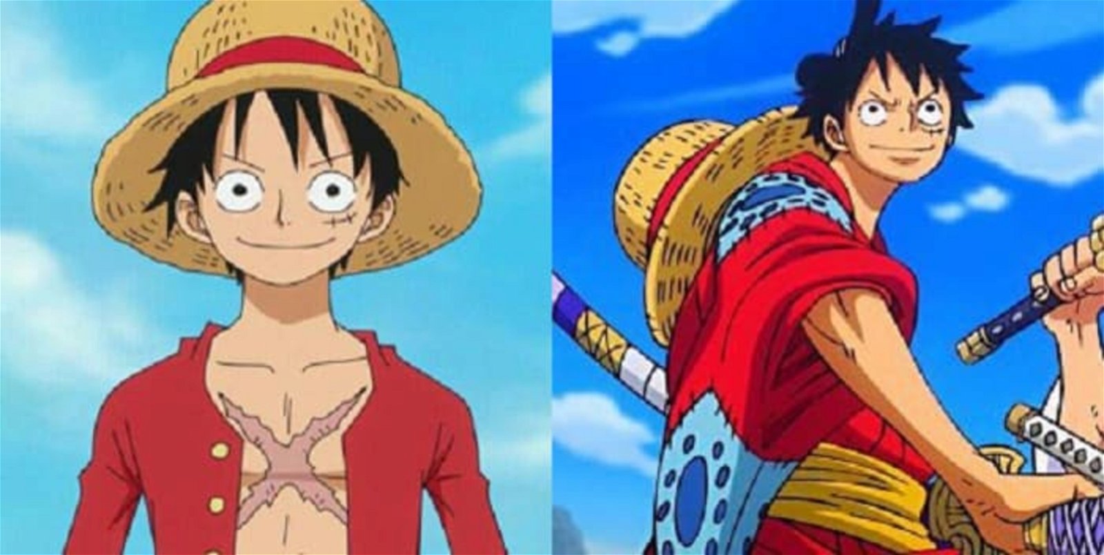 Evolución en la animación del anime de One Piece