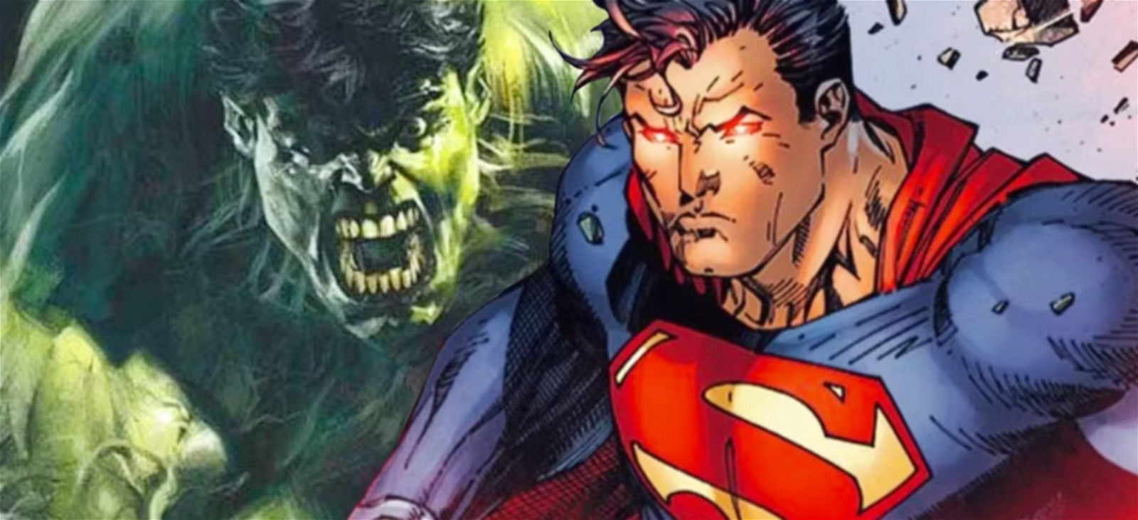 ¿Quién vencería en un enfrentamiento entre Superman y Hulk?
