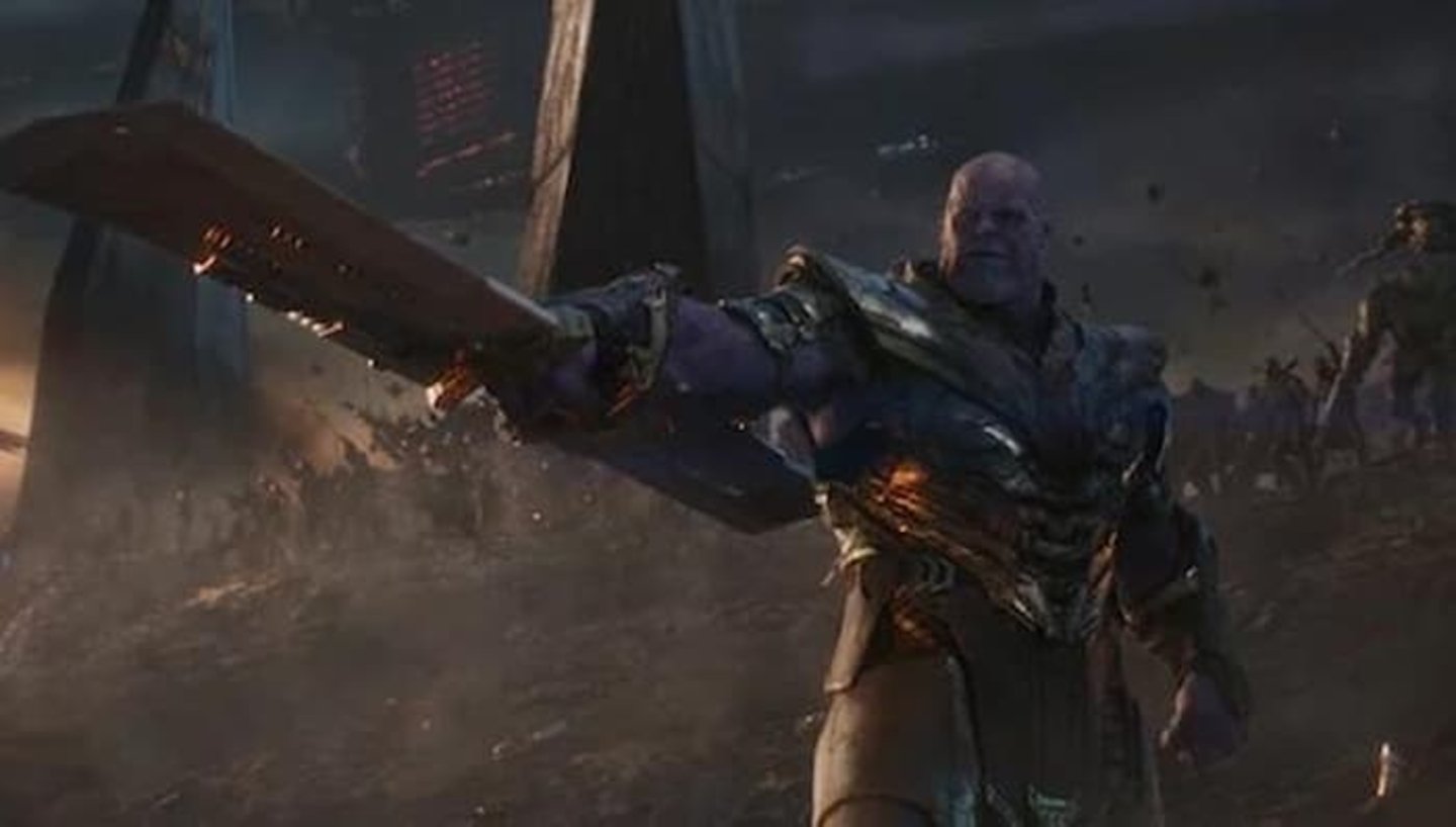 Thanos en la película Avengers: Endgame
