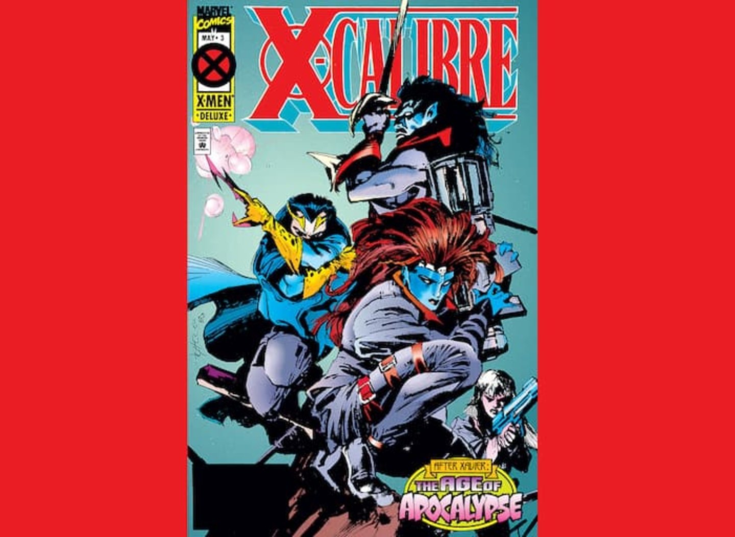 Portada del volumen #3 del cómic X-Calibre, de Marvel