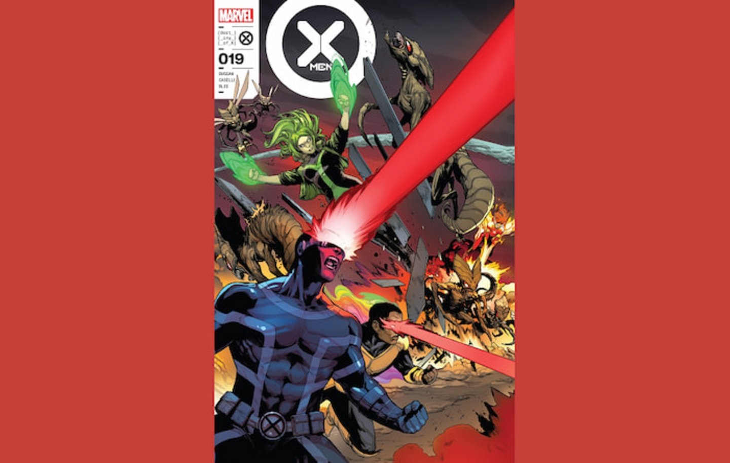 Portada del volumen #19 del cómic X-Men (2021), de Marvel