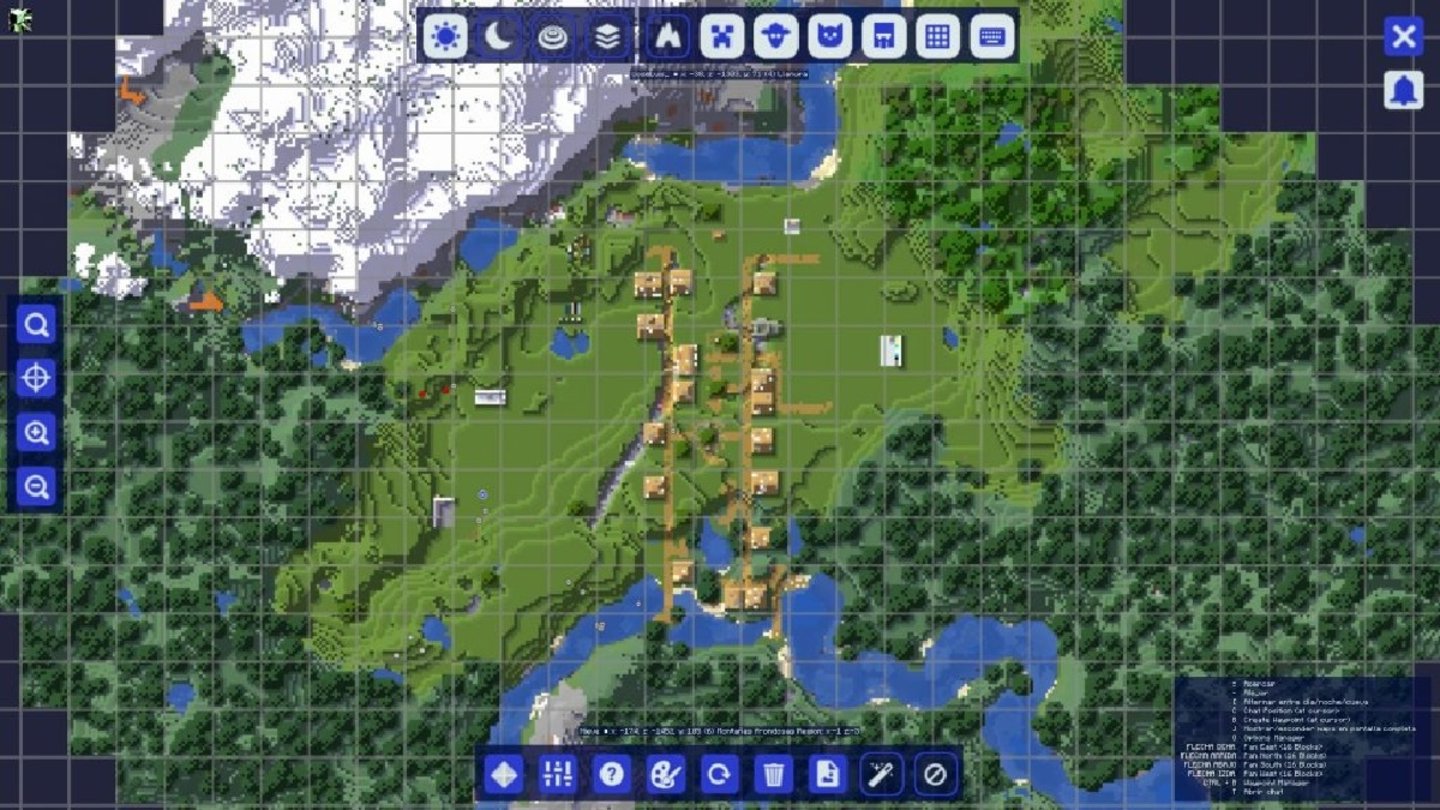 Mod JourneyMap de Minecraft