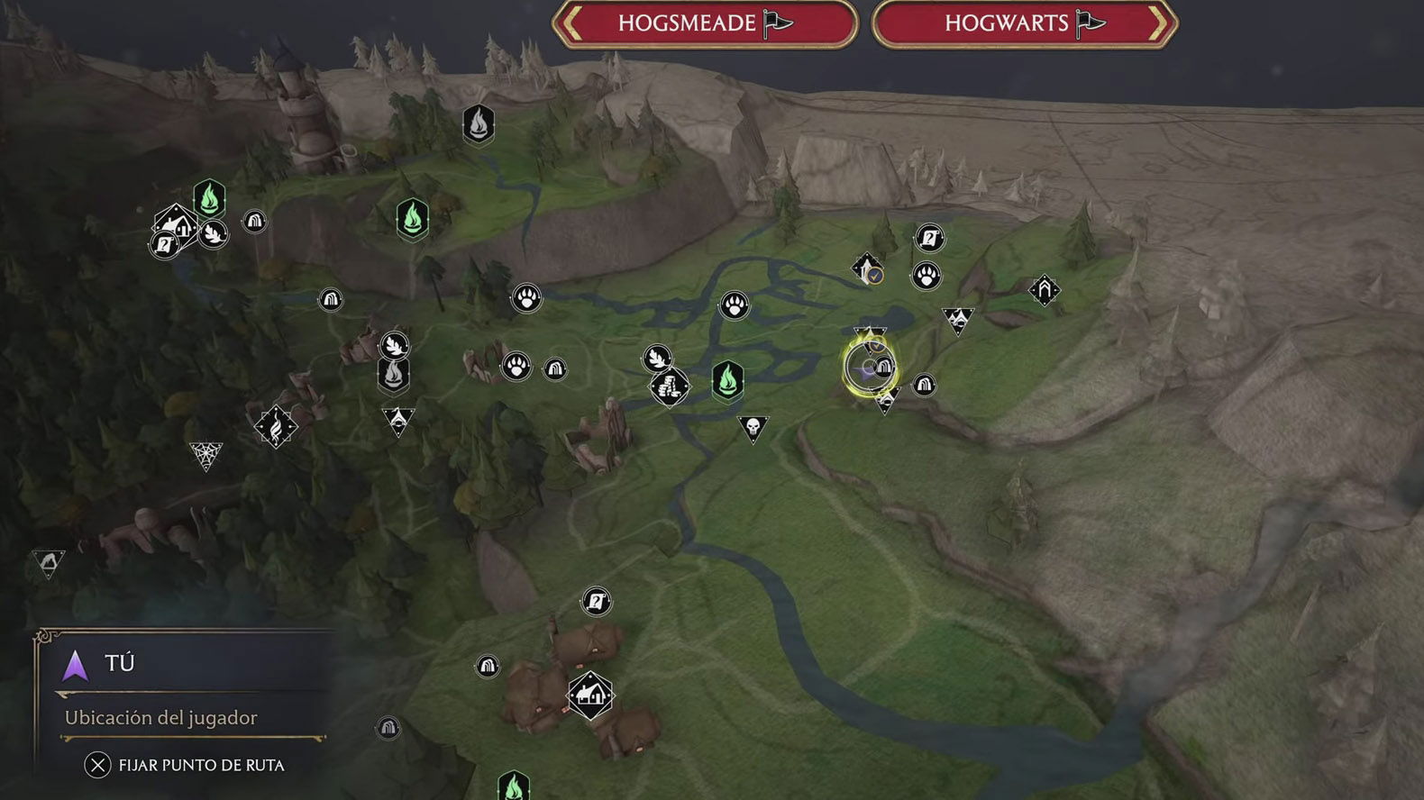 Hogwarts Legacy Plataformas de Pouso: Onde encontrar todas no mapa