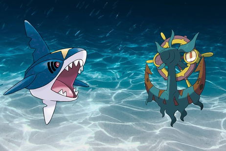 Esta fusión entre los Pokémon Sharpedo y Dhelmise es increíble Esta fusión entre los Pokémon Sharpedo y Dhelmise es increíble