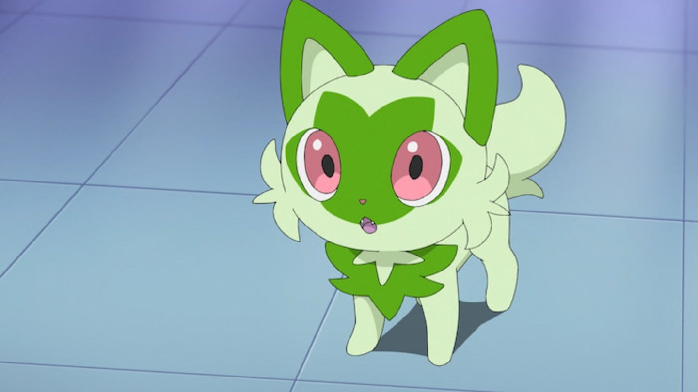 Sprigatito es un Pokémon de tipo Planta que tiene un diseño muy adorable