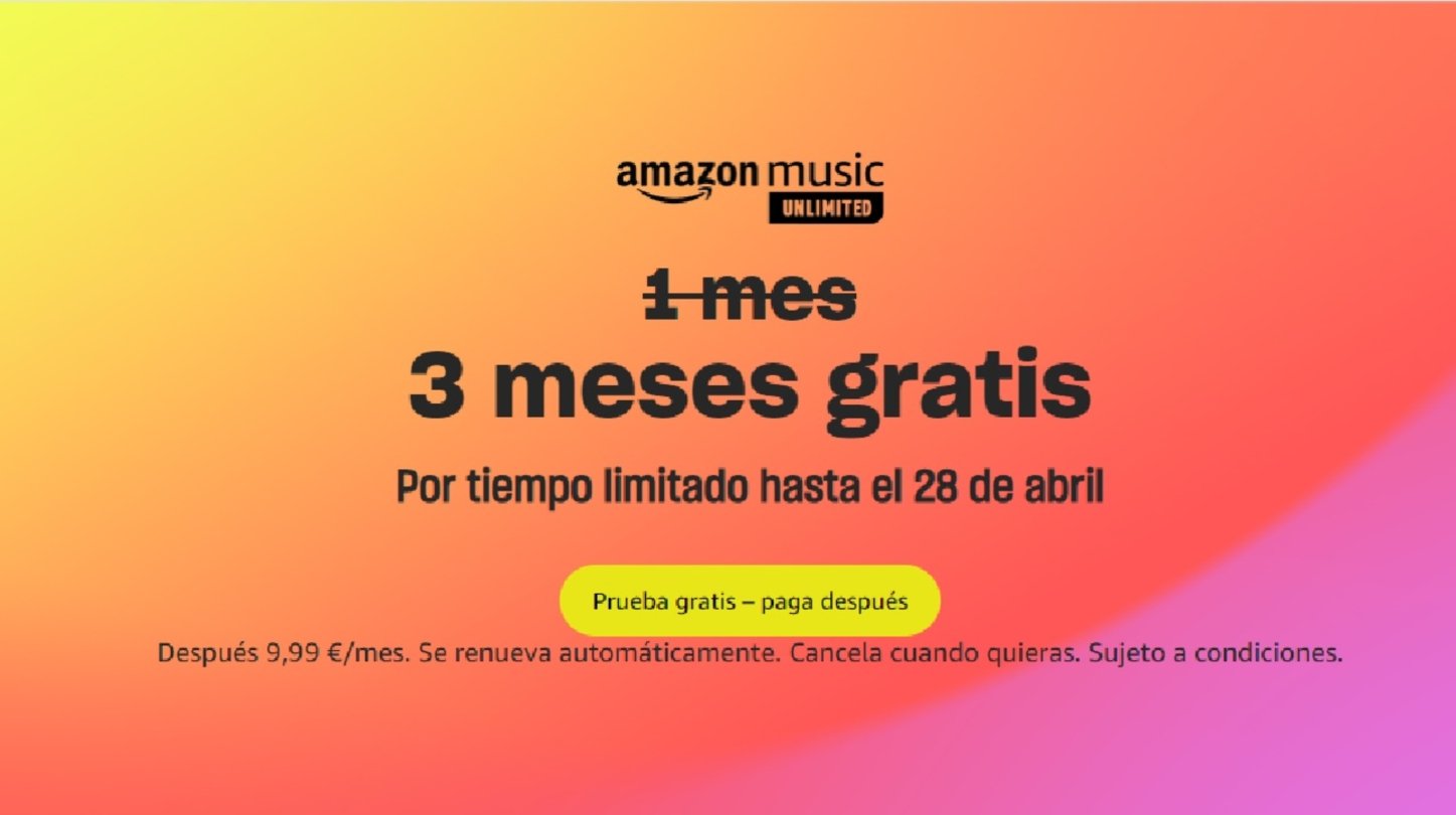 Promoción Amazon Music Unlimited