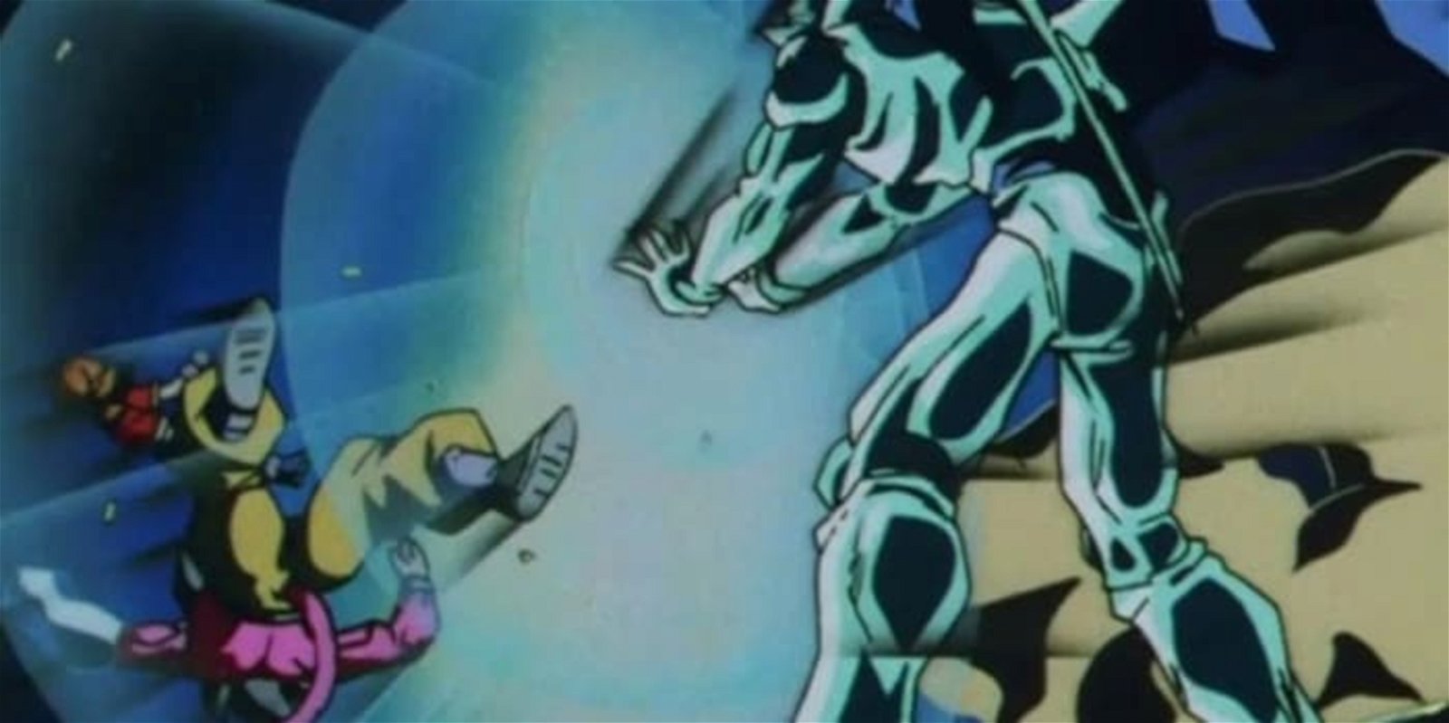 El Dragon Maligno de Tres Estrellas se ha aprovechado de la ingenuidad de Goku para atacarlo