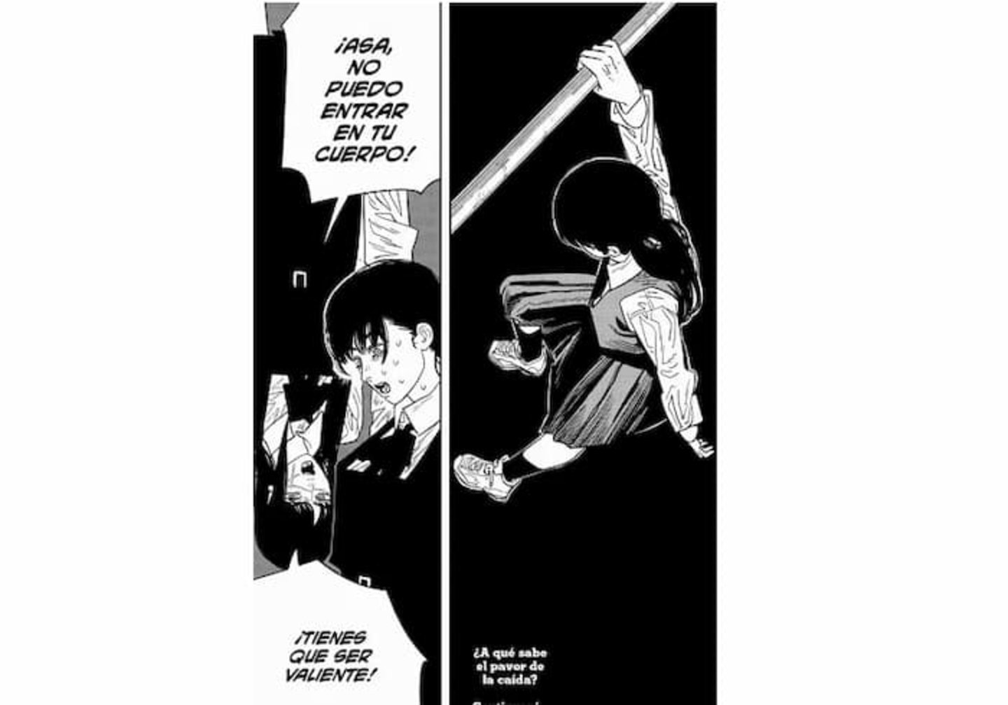 El poder del Demonio de la Caída es tan grande que ni siquiera Yoru puede ayudar a Asa Mitaka