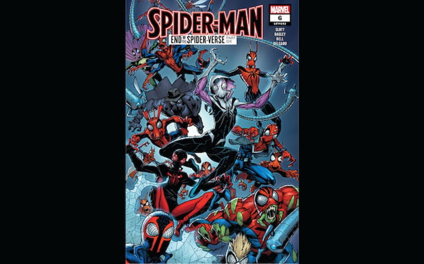 Portada del volumen #6 del cómic Spider-Man, de Marvel