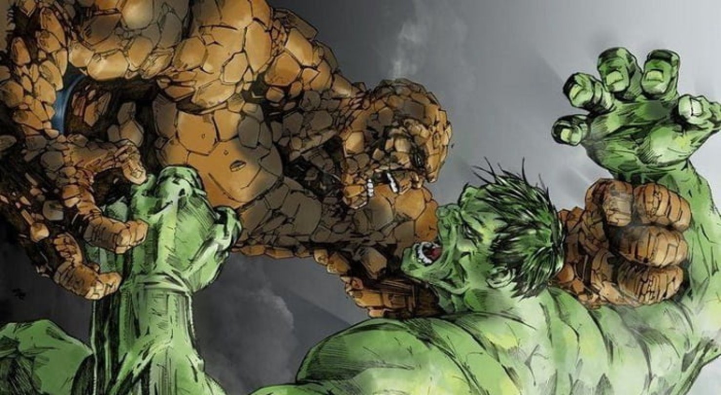 Hulk y La Cosa se han enfrentado muchas veces, pero próximamente se unirán para hacer frente a un Dios del Universo Marvel