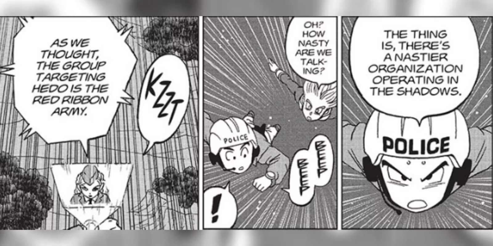 Krillin en el último número del manga de Dragon Ball Super