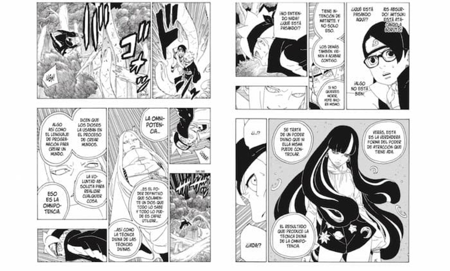 La serie de Boruto ha llevado las cosas demasiado lejos al introducir la "Omnipotencia" uno de los poderes más absurdos y rotos de toda la franquicia