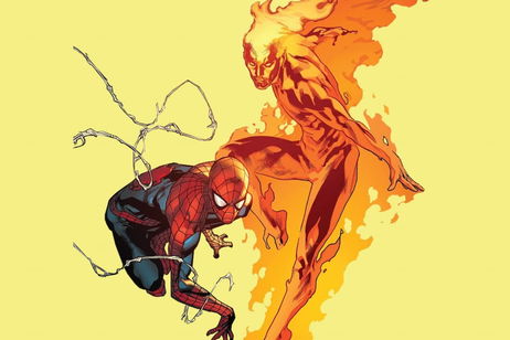 Marvel fusiona a Spider-Man y a la Antorcha Humana para dar como resultado a un monstruo Marvel fusiona a Spider-Man y a la Antorcha Humana para dar como resultado a un monstruo