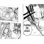 Shanks salvando a Luffy de ser comido por el Rey Marino