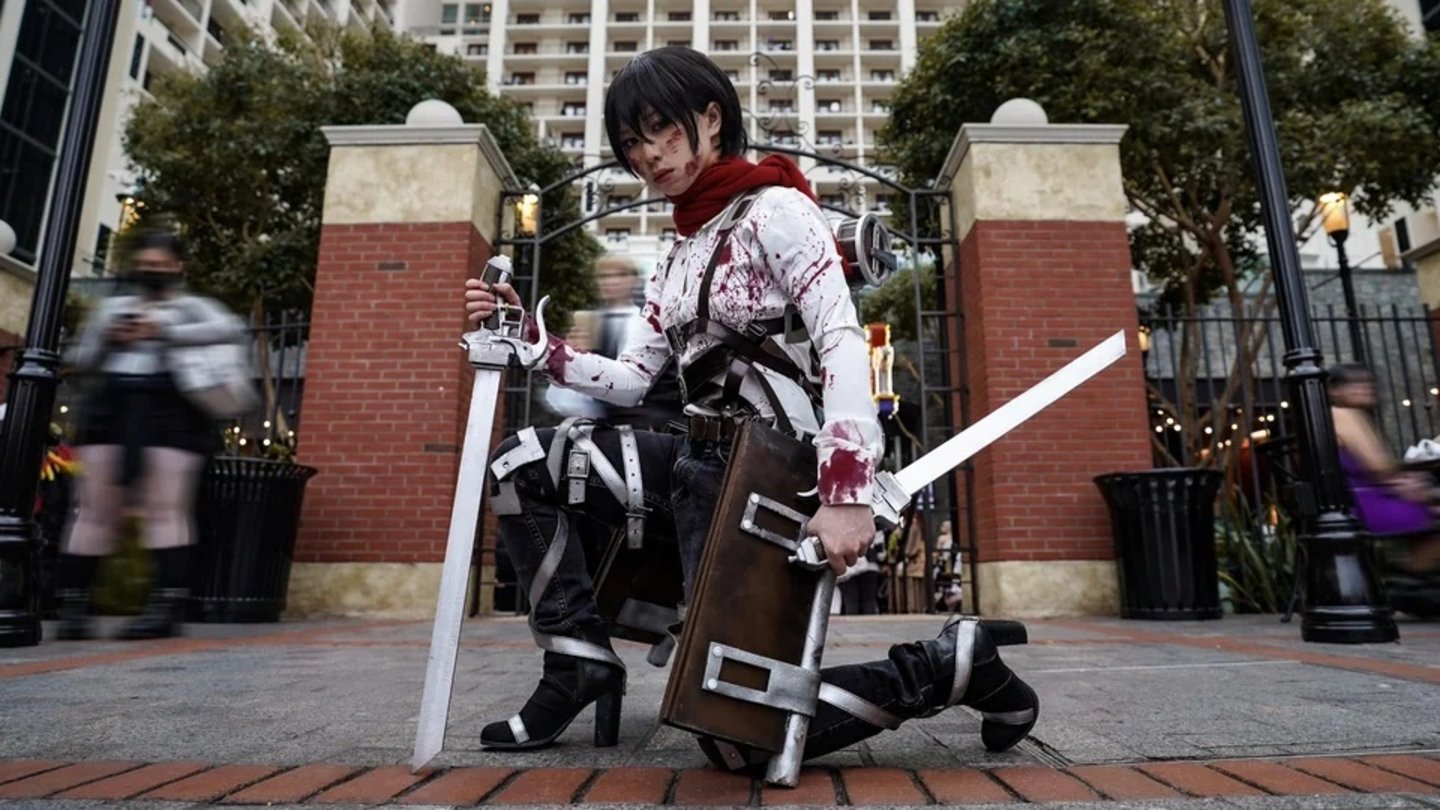 Shingeki No Kyojin: este cosplay de Mikasa es uno de los más espectaculares que verás