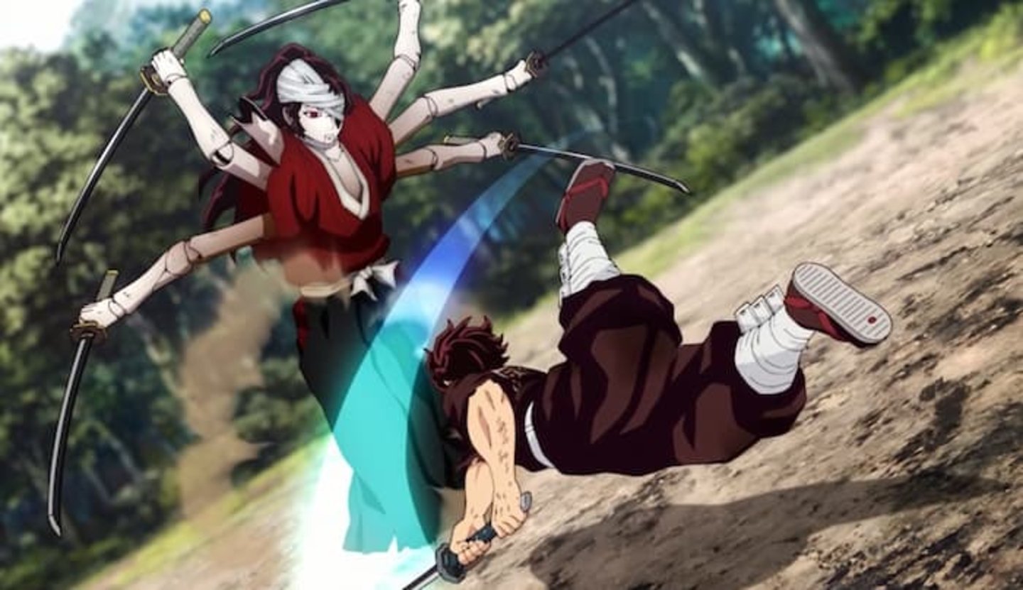 Al despertar completamente sus sentidos, Tanjiro fue capaz de evadir y golpear al Yoriichi Tipo Cero