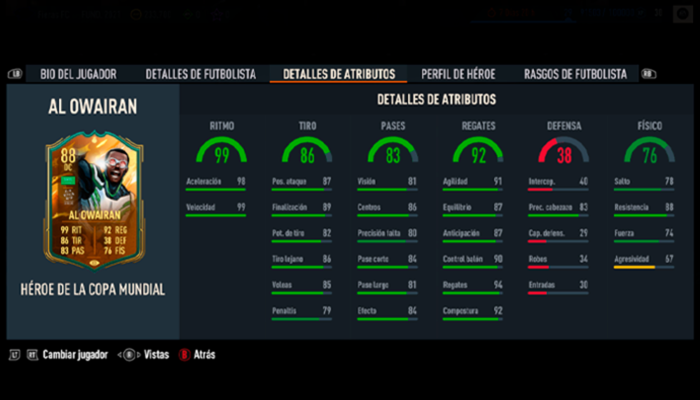 Este es el mejor equipo por 2.500.000 de monedas en FIFA 23 Ultimate Team
