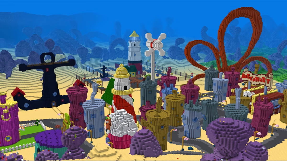 Minecraft se actualiza con nuevo contenido para el DLC de Bob Esponja