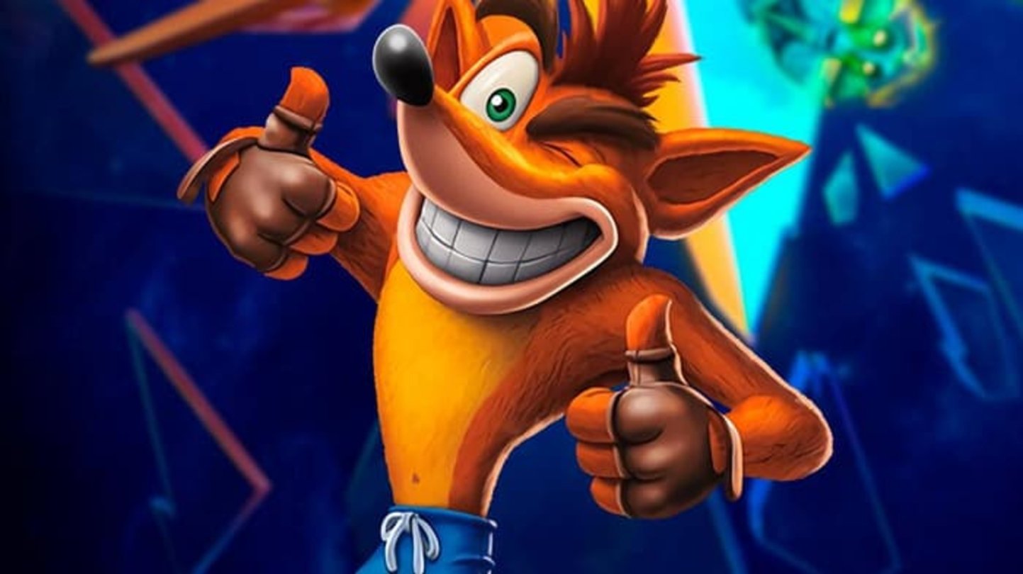 Crash Bandicoot, perteneciente a la saga de videojuegos con el mismo nombre, es uno de los personajes más icónicos de los videojuegos