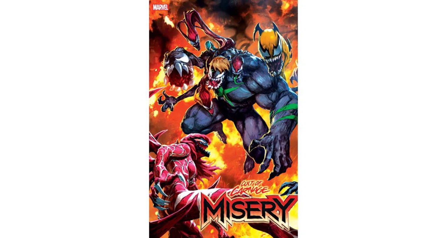 El terror de los simbiontes se desata con la llegada de Cult of Carnage: Misery a Marvel
