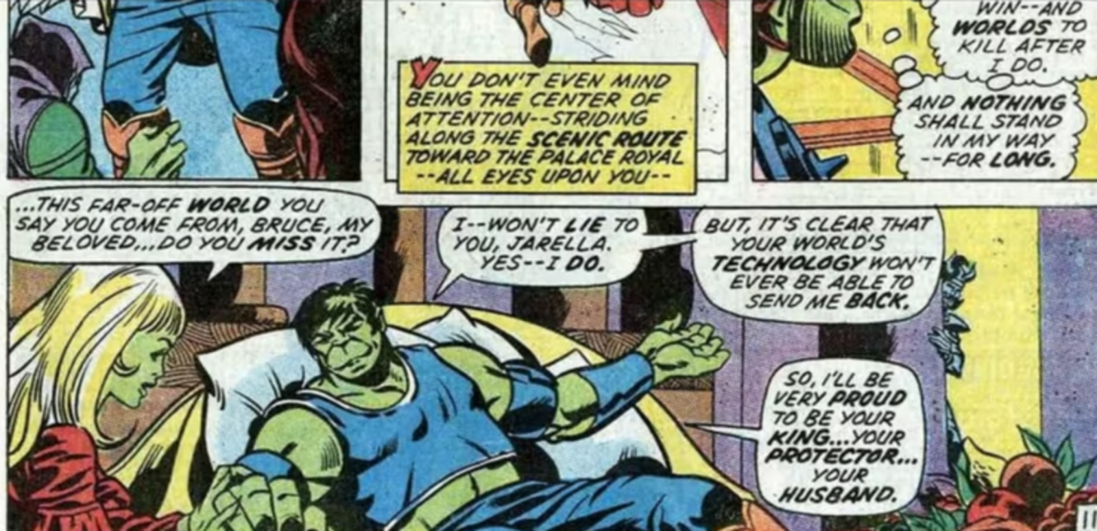 ¿Qué le habría pasado a Hulk si su verdadero amor nunca hubiese muerto?