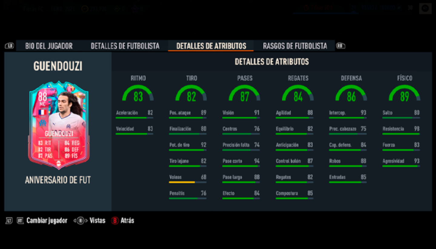Este es el mejor equipo por 2.500.000 de monedas en FIFA 23 Ultimate Team