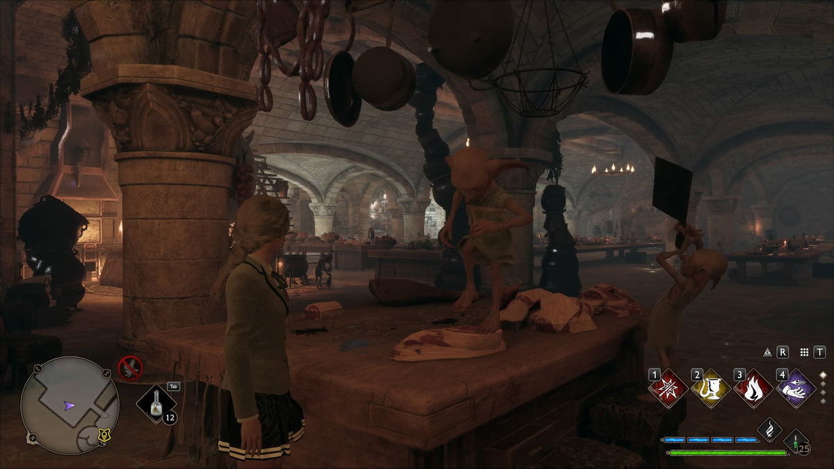 They discover a detail of the Hogwarts Legacy kitchens that is more