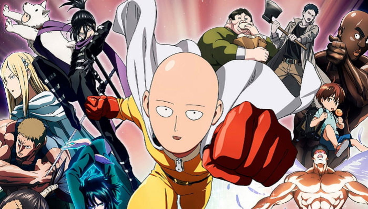 Aunque también incluye elementos como la acción, One Punch Man también es una muy buena opción si andas en busca de anime de comedia