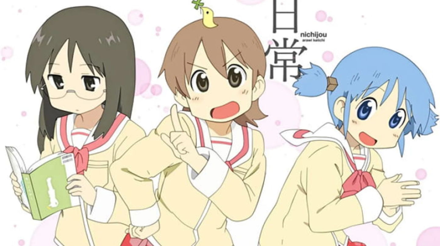 Las aventuras de las tres chicas que protagonizan Nichijou de seguro te sacarán más de una risa