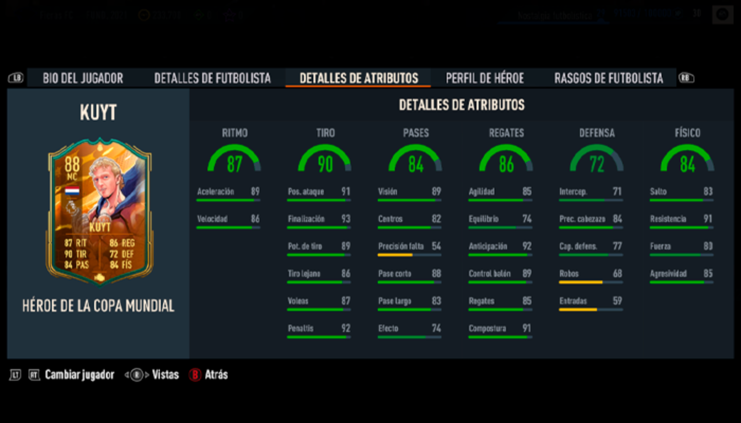 Este es el mejor equipo por 2.500.000 de monedas en FIFA 23 Ultimate Team
