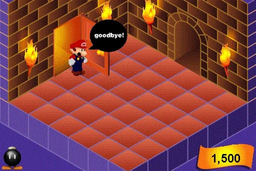 Mario Nest Quest gameplay