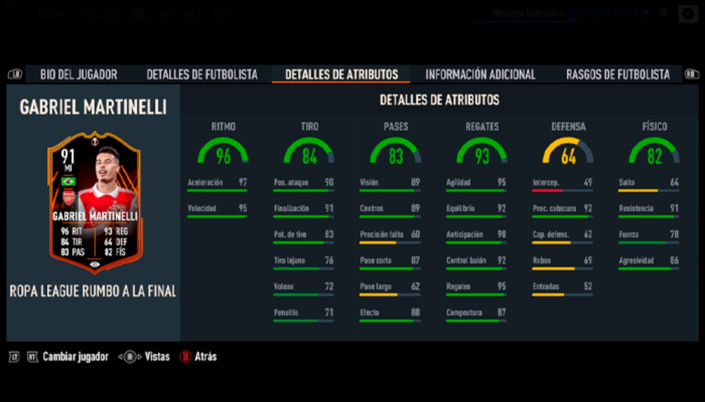 Este es el mejor equipo por 2.500.000 de monedas en FIFA 23 Ultimate Team