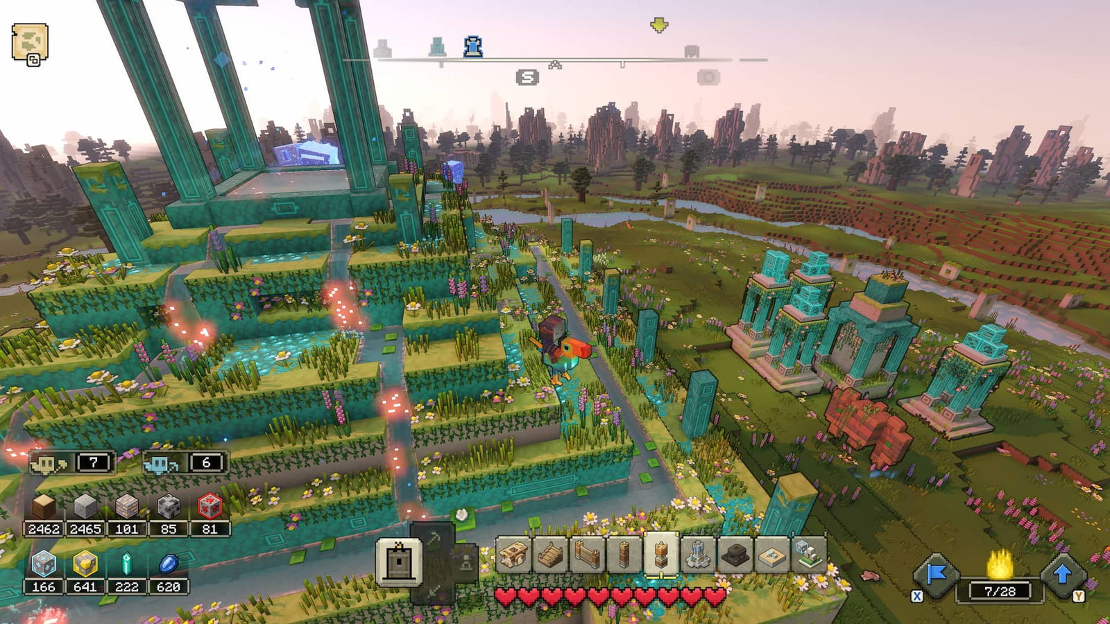 Minecraft Legends gameplay