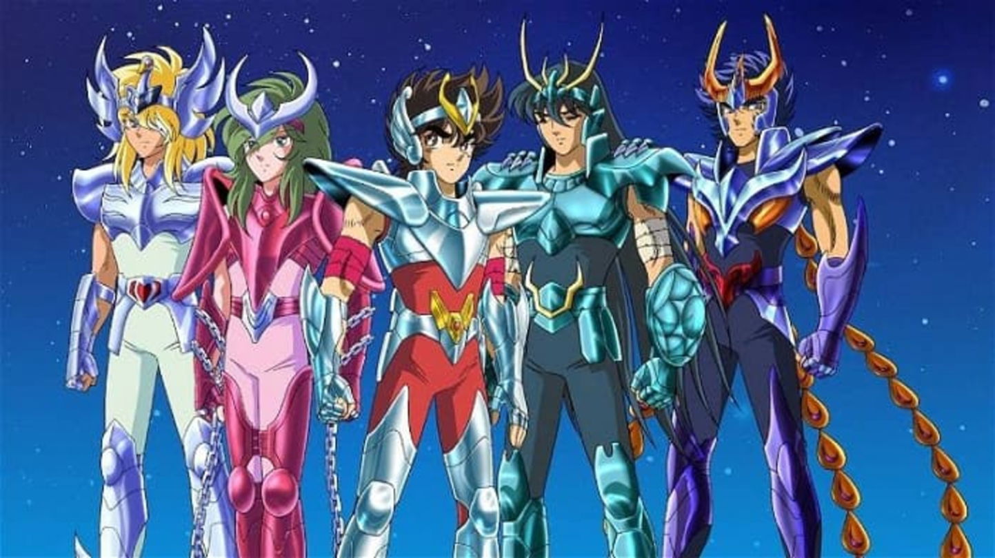 Saint Seiya o Caballeros del Zodiaco es otra serie de anime antigua y muy aclamada