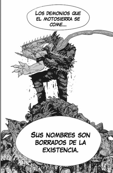 Se supone que cualquier Demonio que Chainsaw Man devore es borrado completamente